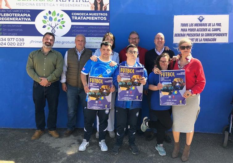 El CD Zafra rendirá un homenaje este domingo a la asociación Down y los